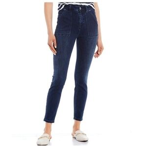 High Rise Ankle Skinny Denim Jegging Jeans Size 24